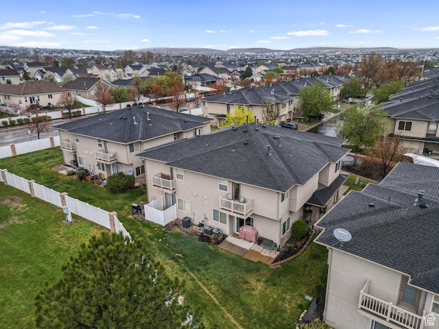 6661 W Merlot Way, West Jordan, UT 84081 - bird's eye view featuring a residential view