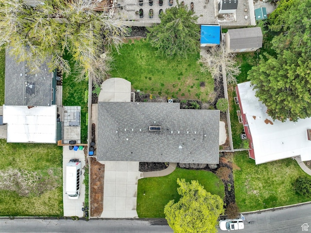 1936 E La Cresta Dr, Cottonwood Heights, UT 84121 - birds eye view of property