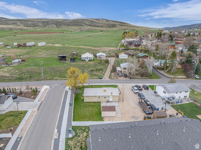 345 E 100 S, Coalville, UT 84017 - bird's eye view featuring a mountain view
