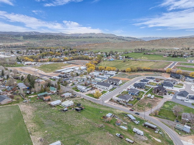 345 E 100 S, Coalville, UT 84017 - bird's eye view featuring a mountain view and a residential view