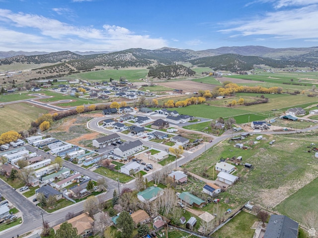 345 E 100 S, Coalville, UT 84017 - aerial view featuring a mountain view