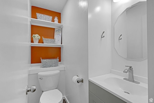 275 E 1st S, Preston, ID 83263 - half bath featuring toilet and vanity