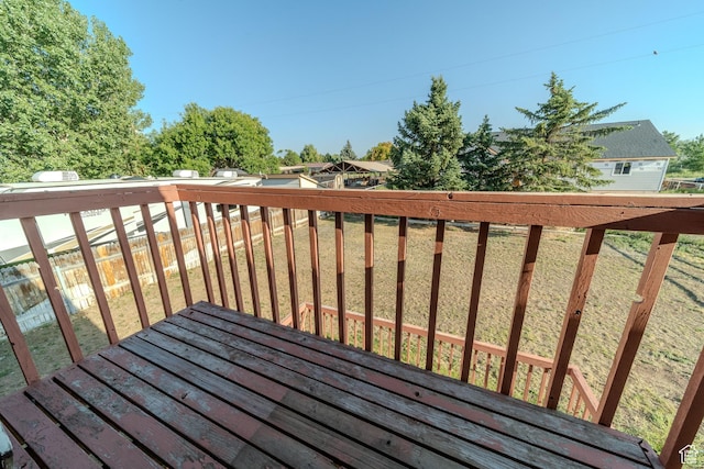 1952 W 8600 N, Neola, UT 84053 - view of wooden terrace
