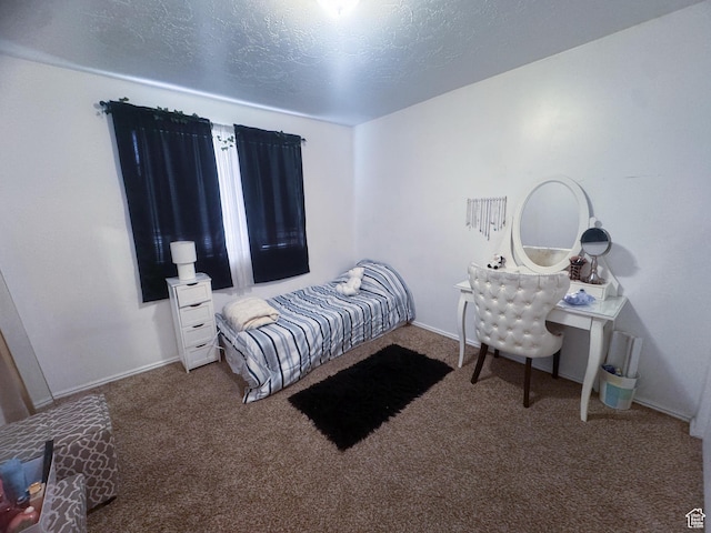 1689 W Crystal Ridge Dr S, West Jordan, UT 84084 - bedroom with carpet, a textured ceiling, and baseboards