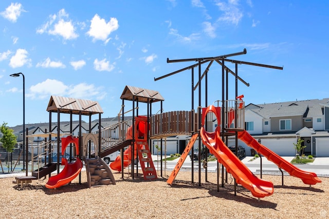 view of communal playground