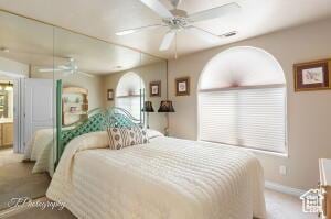 150 S Crystal Lakes Dr Unit 51, St George, UT 84770 - bedroom with carpet floors and baseboards