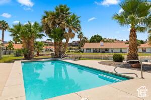 150 S Crystal Lakes Dr Unit 51, St George, UT 84770 - community pool with a patio
