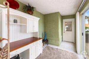 150 S Crystal Lakes Dr Unit 51, St George, UT 84770 - mudroom with carpet flooring