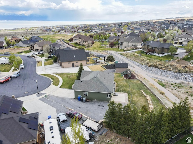 361 W Bridle Cir, Saratoga Springs, UT 84045 - birds eye view of property featuring a residential view