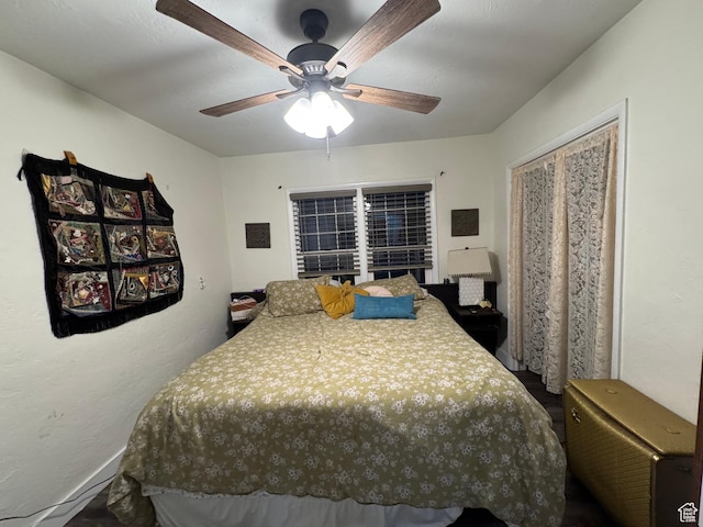 117 S 7th St, Montpelier, ID 83254 - bedroom featuring a ceiling fan