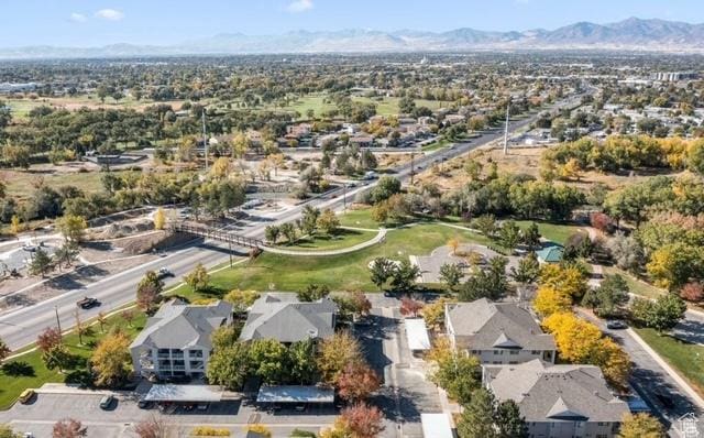974 W Big River Ct Unit 2, South Salt Lake, UT 84119 - aerial view featuring a residential view and a mountain view