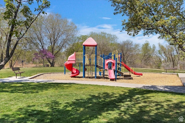 974 W Big River Ct Unit 2, South Salt Lake, UT 84119 - community play area with a lawn