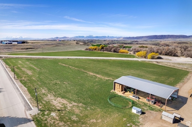 975 N 1400 W, Preston, ID 83263 - aerial view featuring a mountain view