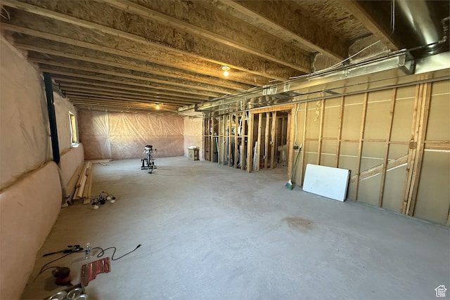 6129 W Coulee Ln, West Jordan, UT 84081 - view of unfinished basement