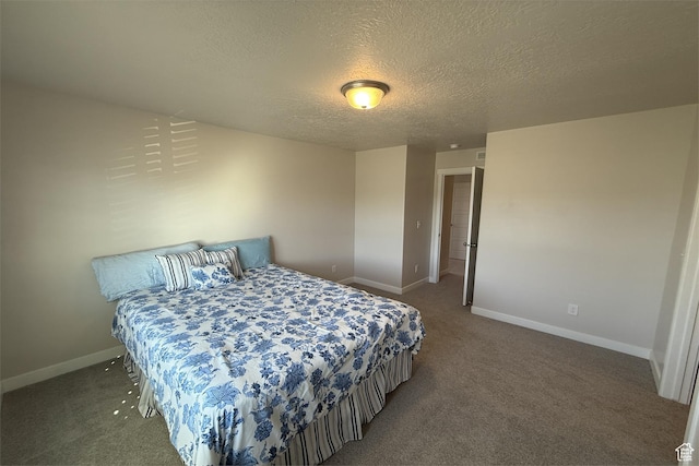 6129 W Coulee Ln, West Jordan, UT 84081 - carpeted bedroom with baseboards and a textured ceiling