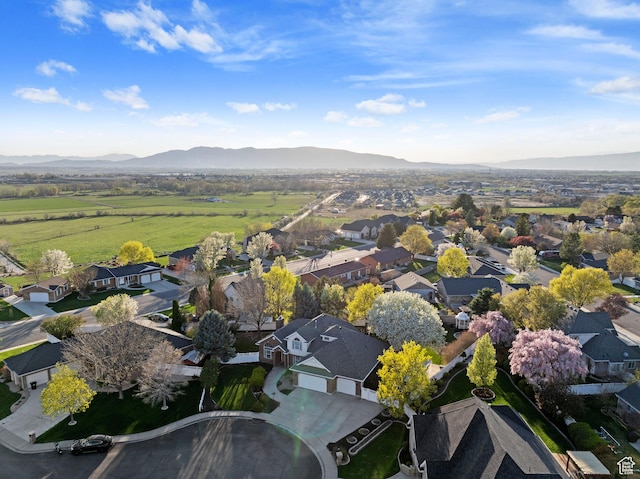 1380 S 980 E, Spanish Fork, UT 84660 - drone / aerial view featuring a mountain view and a residential view