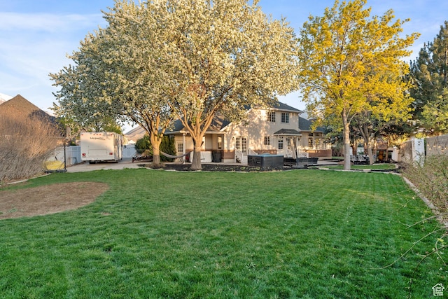 1380 S 980 E, Spanish Fork, UT 84660 - view of yard with fence and an outdoor living space