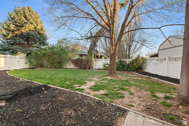 1380 S 980 E, Spanish Fork, UT 84660 - view of yard with a fenced backyard