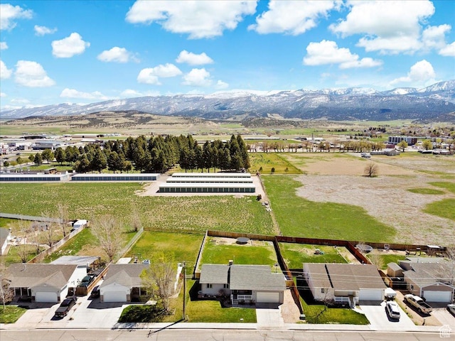 606 N 200 W, Ephraim, UT 84627 - drone / aerial view with a mountain view