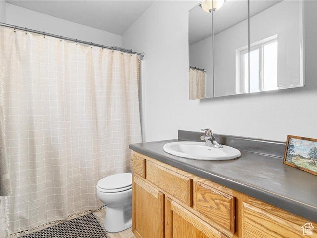 606 N 200 W, Ephraim, UT 84627 - full bath with toilet, vanity, and tile patterned floors