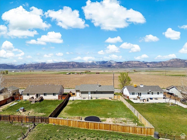 606 N 200 W, Ephraim, UT 84627 - birds eye view of property with a rural view and a mountain view