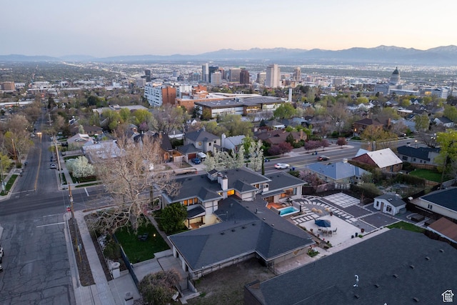 381 E 11th Ave, Salt Lake City, UT 84103 - aerial view featuring a mountain view