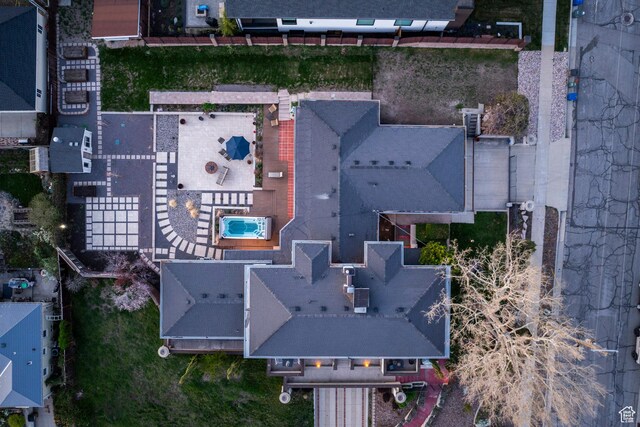 381 E 11th Ave, Salt Lake City, UT 84103 - birds eye view of property