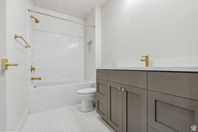 178 N Husker Ln Unit 2, Saratoga Springs, UT 84043 - full bathroom with shower / washtub combination, vanity, and toilet