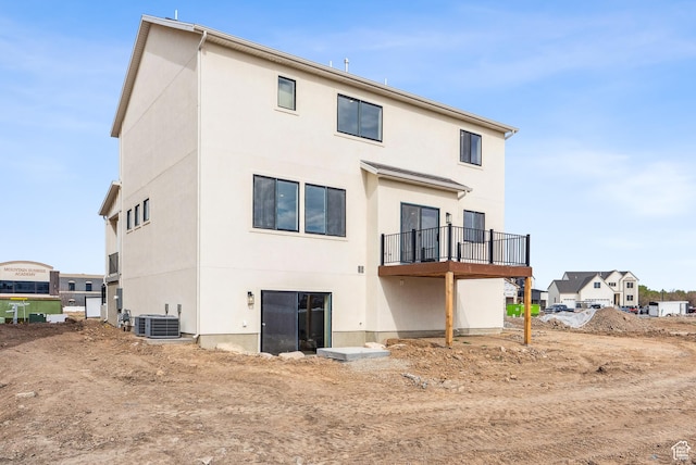 178 N Husker Ln Unit 2, Saratoga Springs, UT 84043 - rear view of property with central air condition unit and stucco siding