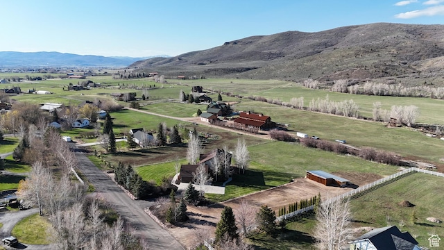 2605 E Woodland Way, Woodland, UT 84036 - aerial view featuring a rural view and a mountain view
