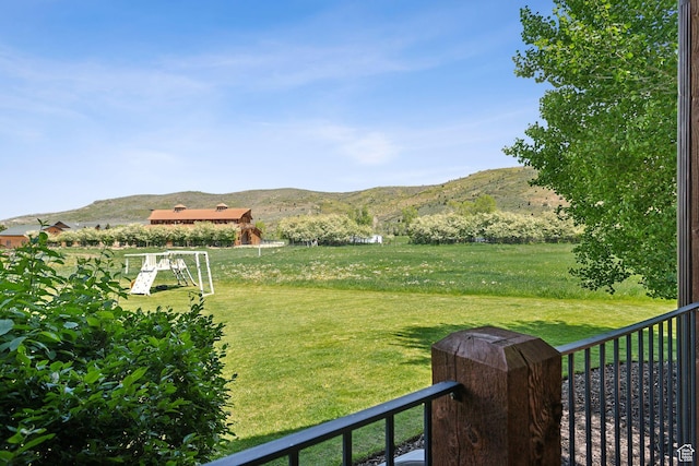 2605 E Woodland Way, Woodland, UT 84036 - view of yard with a mountain view