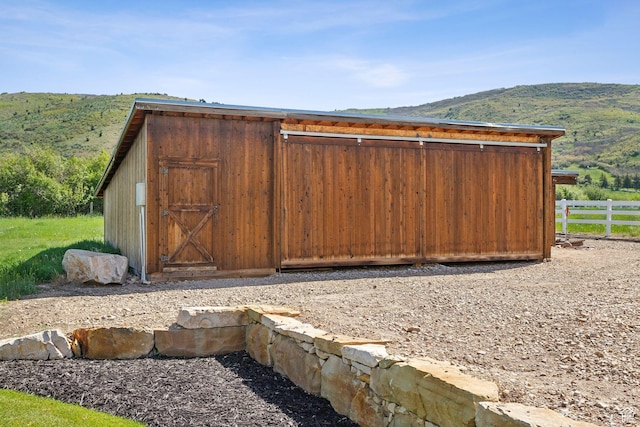 2605 E Woodland Way, Woodland, UT 84036 - view of outdoor structure featuring a mountain view