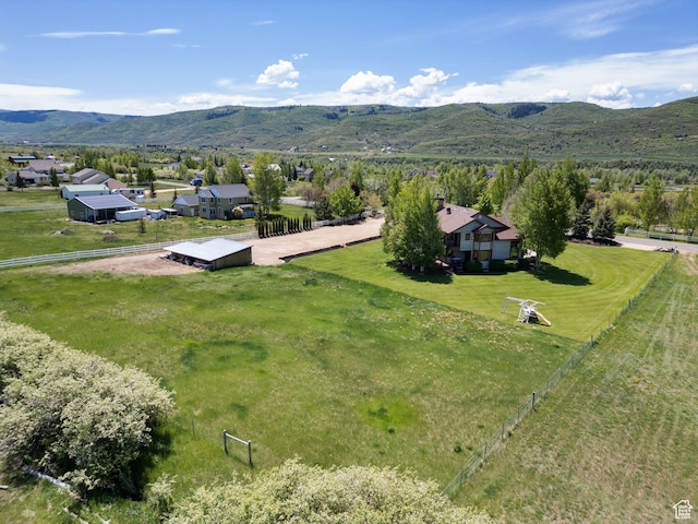 2605 E Woodland Way, Woodland, UT 84036 - aerial view of sparsely populated area with a mountainous background