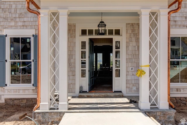 view of entrance to property