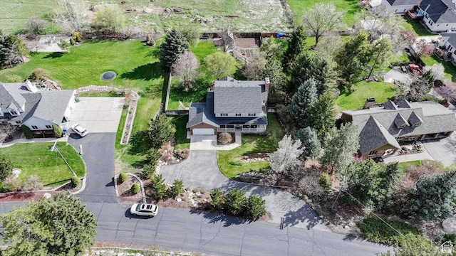 770 Orchard Dr, River Heights, UT 84321 - drone / aerial view featuring a residential view