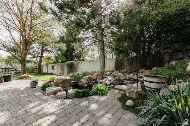 770 Orchard Dr, River Heights, UT 84321 - view of patio / terrace with a fenced backyard