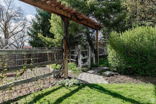 770 Orchard Dr, River Heights, UT 84321 - view of yard with a fenced backyard