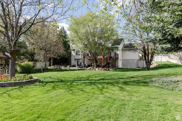 770 Orchard Dr, River Heights, UT 84321 - view of yard featuring fence