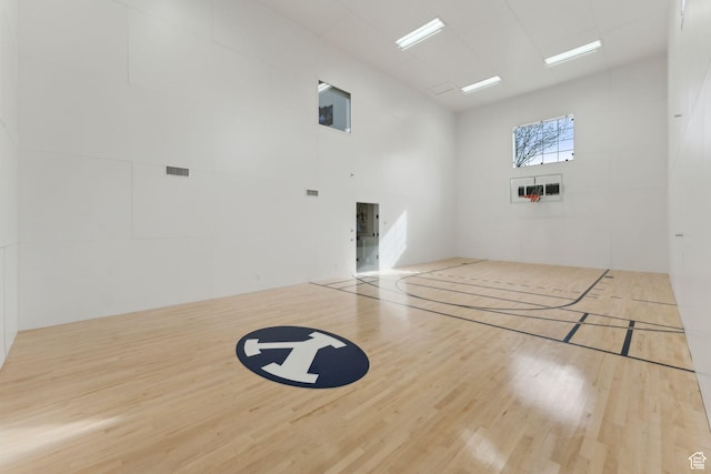 view of sport court featuring community basketball court