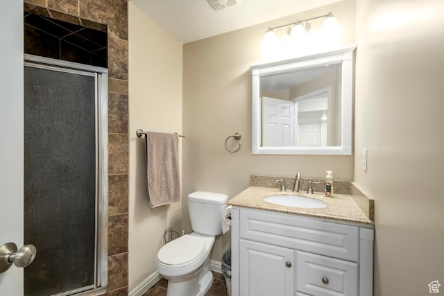 1426 N Quincy Ave, Ogden, UT 84404 - full bath with vanity, toilet, and a stall shower