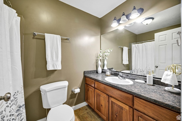 818 W 530 S, Logan, UT 84321 - bathroom with vanity and a shower with shower curtain