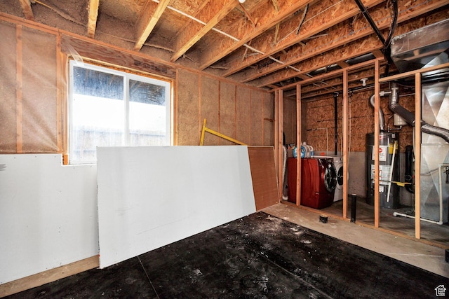 818 W 530 S, Logan, UT 84321 - basement with separate washer and dryer and water heater