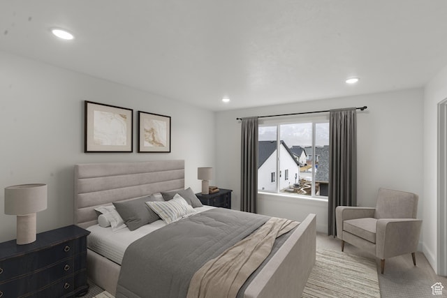 556 N 800 W, Smithfield, UT 84335 - bedroom featuring light carpet and recessed lighting