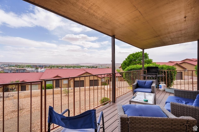 view of deck
