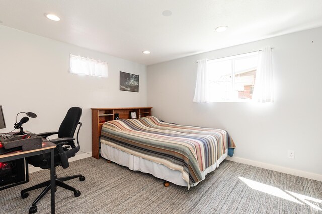 1550 E 2100 N, North Logan, UT 84341 - bedroom with recessed lighting, carpet, and baseboards
