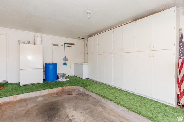 1550 E 2100 N, North Logan, UT 84341 - garage with freestanding refrigerator