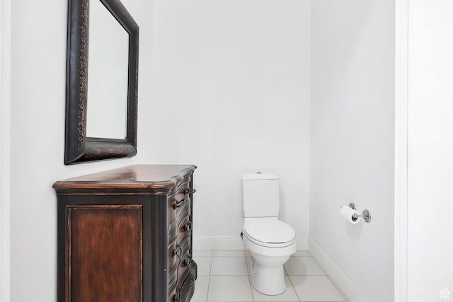 1999 W Canyon Dr Unit 3, St George, UT 84770 - bathroom with toilet, tile patterned flooring, and baseboards