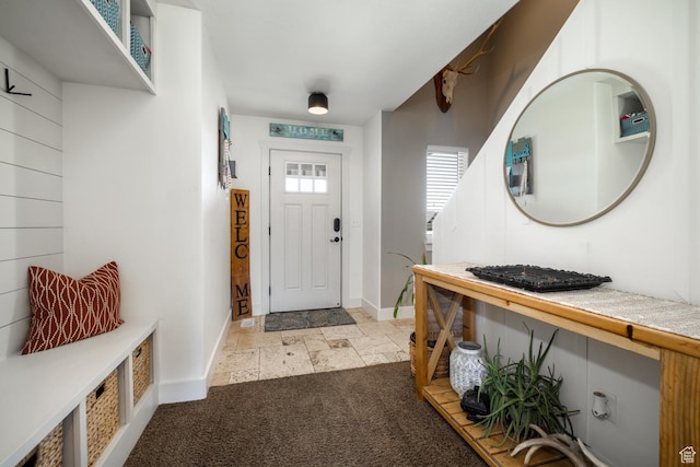 1394 S 1700 W, Vernal, UT 84078 - mudroom featuring light colored carpet and baseboards