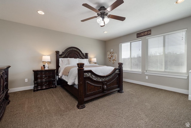 1394 S 1700 W, Vernal, UT 84078 - bedroom featuring recessed lighting, carpet, and baseboards