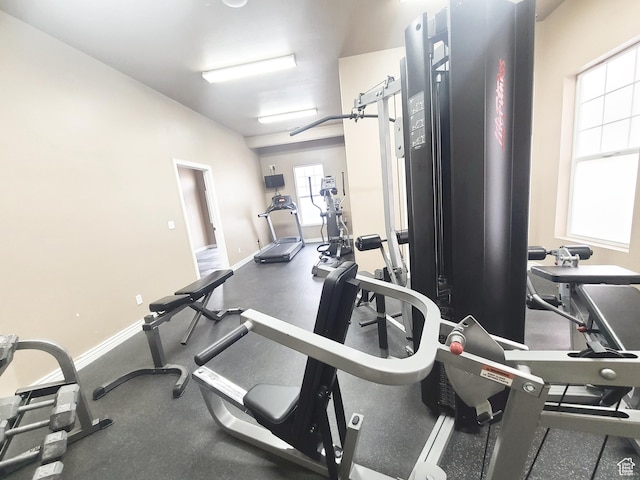 317 S 1000 W Unit 103, Pleasant Grove, UT 84062 - gym featuring baseboards